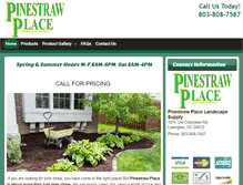 Tablet Screenshot of pinestrawplacesc.com